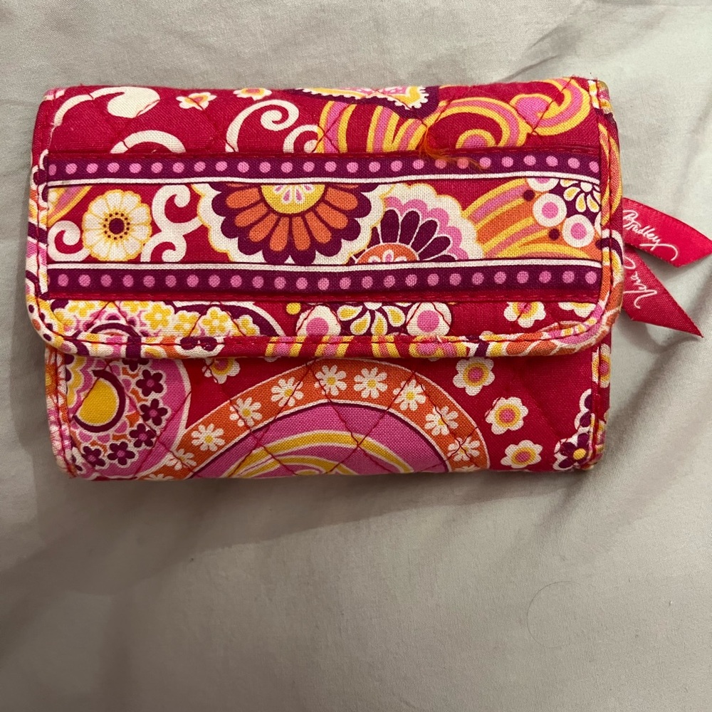 Pink Paisley Vera Bradley wallet